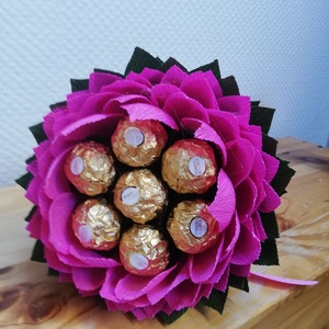 Ferrero bonbonos óriás virág - élelmiszer - édesség - Meska.hu
