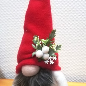 Téli manó ajándékdobozzal, Otthon & Életmód, Dekoráció, Manók, Varrás, MESKA