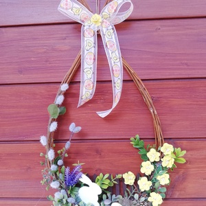  Húsvéti ajtódísz , Otthon & Életmód, Dekoráció, Ajtó- és ablak dekoráció, Ajtódísz & Kopogtató, Mindenmás, MESKA