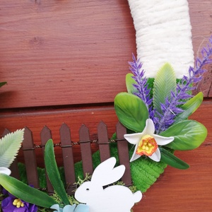 Húsvéti kopogtató - otthon & életmód - dekoráció - ajtó- és ablak dekoráció - ajtódísz & kopogtató - Meska.hu