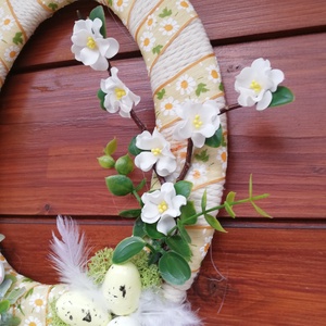 Húsvéti ajtódísz - otthon & életmód - dekoráció - ajtó- és ablak dekoráció - ajtódísz & kopogtató - Meska.hu