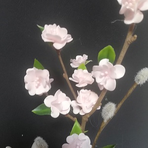 Barkás asztaldísz nyuszival - ünnepi díszek, dekorációk - húsvéti díszek és dekorációk - húsvéti asztaldíszek - Meska.hu