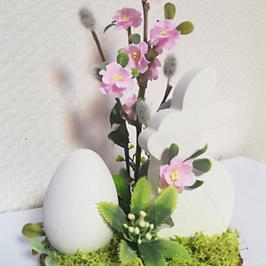 Szolíd húsvéti asztaldísz - Meska.hu