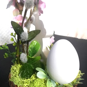 Szolíd húsvéti asztaldísz - ünnepi díszek, dekorációk - húsvéti díszek és dekorációk - húsvéti asztaldíszek - Meska.hu