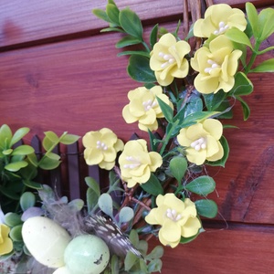  Húsvéti ajtódísz  - ünnepi díszek, dekorációk - húsvéti díszek és dekorációk - húsvéti ajtódísz, kopogtató - Meska.hu