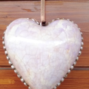 Antik hatású anyák napi szív dekoráció -  - Meska.hu