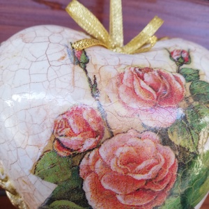 Antik hatású anyák napi szív  -  - Meska.hu