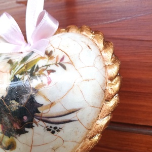 Anyák napi szív dekoráció - otthon & életmód - dekoráció - ajtó- és ablak dekoráció - ablakdísz - Meska.hu