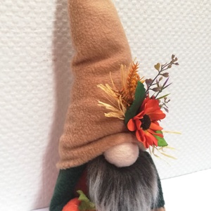 Manó tökkel - otthon & életmód - dekoráció - manók - Meska.hu