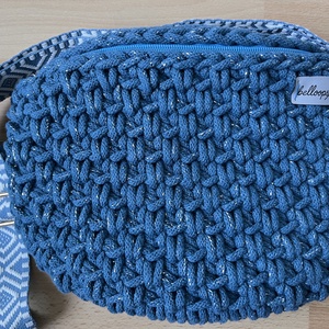 Horgolt varázsszem mintás crossbody - Meska.hu