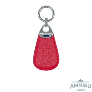 Piros csepp alakú swarovski köves bőr kulcstartó H5017 - táska & tok - kulcstartó & táskadísz - kulcstartó - Meska.hu