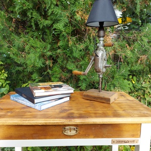 Amerikáner lámpa  - otthon & életmód - lámpa - asztali lámpa - Meska.hu