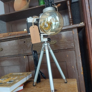 Fényképezőgép lámpa  - otthon & életmód - lámpa - asztali lámpa - Meska.hu