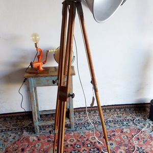 Ipari állólámpa  - otthon & életmód - lámpa - állólámpa - Meska.hu