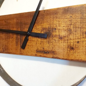 Hordó abroncs óra  - otthon & életmód - dekoráció - fali és függő dekoráció - falióra & óra - Meska.hu