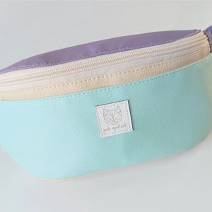 Övtáska a pastel color block kollekcióból - táska & tok - övtáska - Meska.hu
