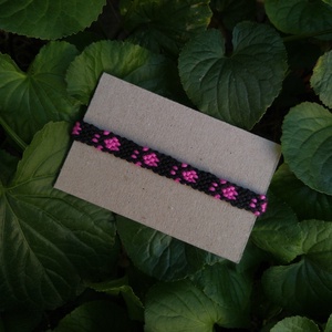 Tappancsos karkötő, Ékszer, Karkötő, Fonott karkötő, Csomózás, MESKA