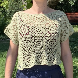 Horgolt top, Ruha & Divat, Női ruha, Top, Horgolás, MESKA
