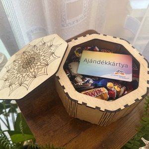 Mandala fa doboz - ékszer - ékszertartó - ékszerdoboz - Meska.hu