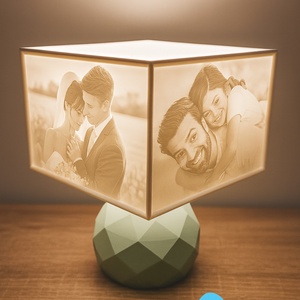 13 x 18 cm Egyedi Képes Lithophane, Otthon & Életmód, Lámpa, Asztali lámpa, Mindenmás, MESKA