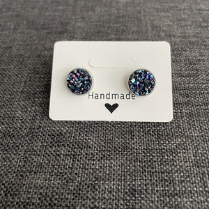 Cabochon stílusú fülbevaló - ékszer - fülbevaló - pötty fülbevaló - Meska.hu