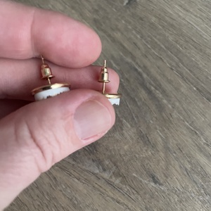 Cabochon stílusú fülbevaló - ékszer - fülbevaló - pötty fülbevaló - Meska.hu