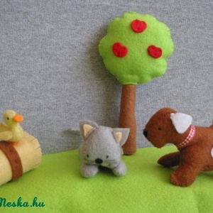 12db-os egyedi  farm állat szett  -  - Meska.hu