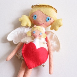 Molli és kis angyalkája- AZONNAL VIHETŐ! -  - Meska.hu