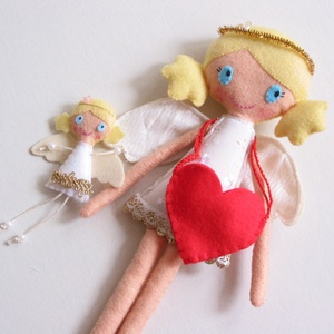 Molli és kis angyalkája- AZONNAL VIHETŐ! - Meska.hu