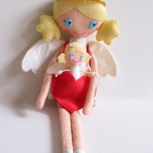 Molli és kis angyalkája- AZONNAL VIHETŐ! -  - Meska.hu