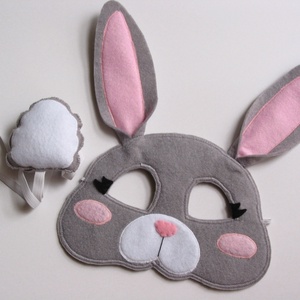 Nyuszi farsangi jelmez szett � AZONNAL VIHETŐ!!! -  - Meska.hu