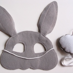 Nyuszi farsangi jelmez szett � AZONNAL VIHETŐ!!! -  - Meska.hu