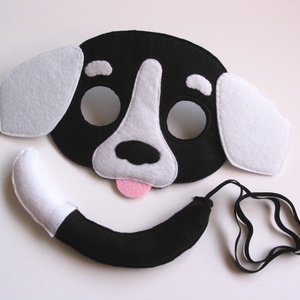 Tarka kutya farsangi jelmez szett-AZONNAL VIHETŐ!! - ruha & divat - jelmez & álarc - jelmez - Meska.hu