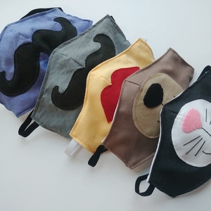 Mókás Mr. bajusz maszk- férfi (nagyobb méret)  -  - Meska.hu