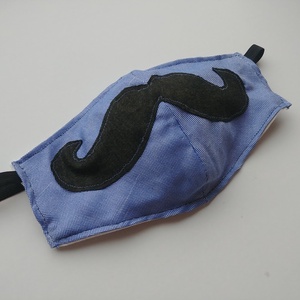 Mókás Mr. bajusz maszk- férfi (nagyobb méret)  -  - Meska.hu