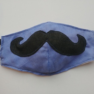Mókás Mr. bajusz maszk- férfi (nagyobb méret)  -  - Meska.hu