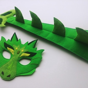 Sárkány farsangi jelmez szett -RENDELHETŐ!!!! - ruha & divat - jelmez & álarc - jelmez - Meska.hu