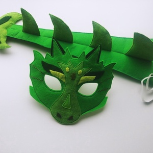 Sárkány farsangi jelmez szett -RENDELHETŐ!!!! - ruha & divat - jelmez & álarc - jelmez - Meska.hu