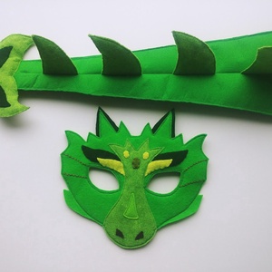 Sárkány farsangi jelmez szett -RENDELHETŐ!!!! - ruha & divat - jelmez & álarc - jelmez - Meska.hu