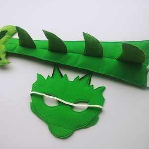 Sárkány farsangi jelmez szett -RENDELHETŐ!!!! - ruha & divat - jelmez & álarc - jelmez - Meska.hu