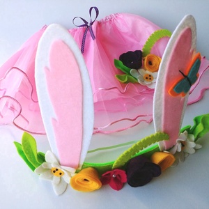 Nyuszitündér farsangi jelmez szett � RENDELHETŐ! - ruha & divat - jelmez & álarc - jelmez - Meska.hu