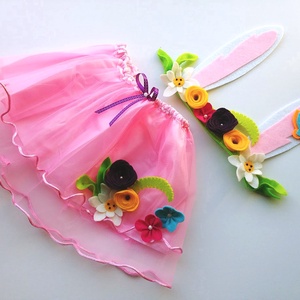 Nyuszitündér farsangi jelmez szett � RENDELHETŐ! - ruha & divat - jelmez & álarc - jelmez - Meska.hu