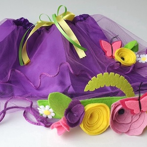 Tavasz tündér farsangi jelmez szett  RENDELHETŐ! - ruha & divat - jelmez & álarc - jelmez - Meska.hu