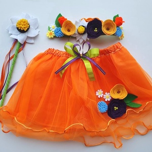 Tavasz tündér farsangi jelmez szett  RENDELHETŐ!!! - ruha & divat - jelmez & álarc - jelmez - Meska.hu