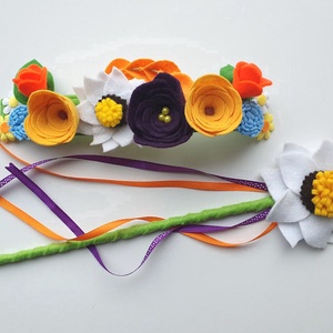 Tavasz tündér farsangi jelmez szett  RENDELHETŐ!!! - ruha & divat - jelmez & álarc - jelmez - Meska.hu