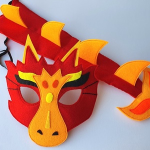 Sárkány farsangi jelmez szett -RENDELHETŐ!!!! - ruha & divat - jelmez & álarc - jelmez - Meska.hu