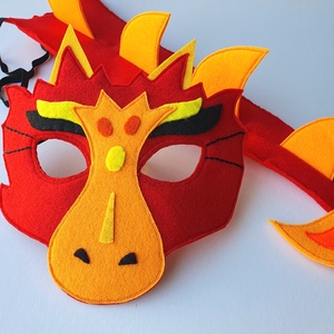 Sárkány farsangi jelmez szett -RENDELHETŐ!!!! - ruha & divat - jelmez & álarc - jelmez - Meska.hu