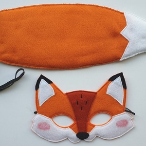 Róka koma farsangi jelmez szett AZONNAL VIHETŐ!!!  - ruha & divat - jelmez & álarc - jelmez - Meska.hu