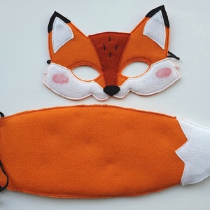 Róka koma farsangi jelmez szett AZONNAL VIHETŐ!!!  - ruha & divat - jelmez & álarc - jelmez - Meska.hu