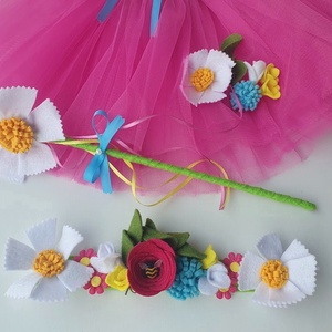 Tavasz tündér farsangi jelmez szett � RENDELHETŐ!!! - ruha & divat - jelmez & álarc - jelmez - Meska.hu